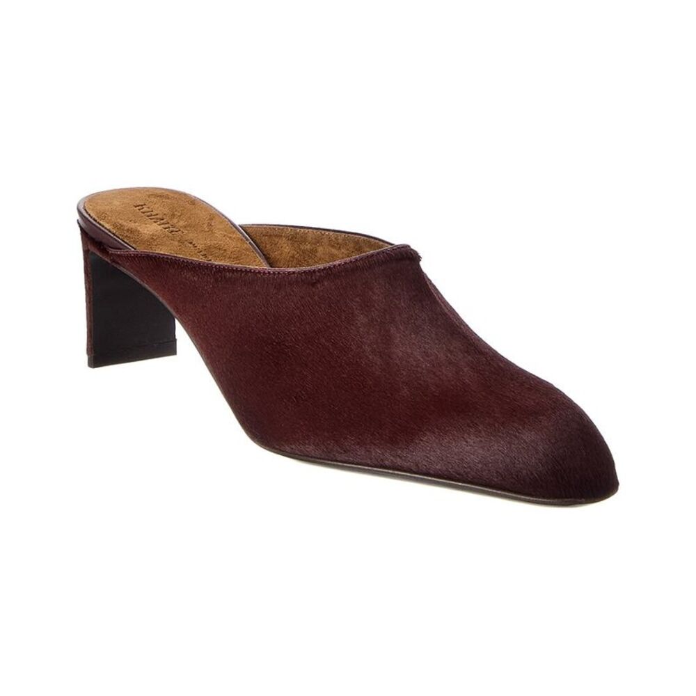 Khaite Colt Haircalf Mule, Red
